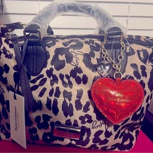 Juicy Couture Cheetah print purse with tags